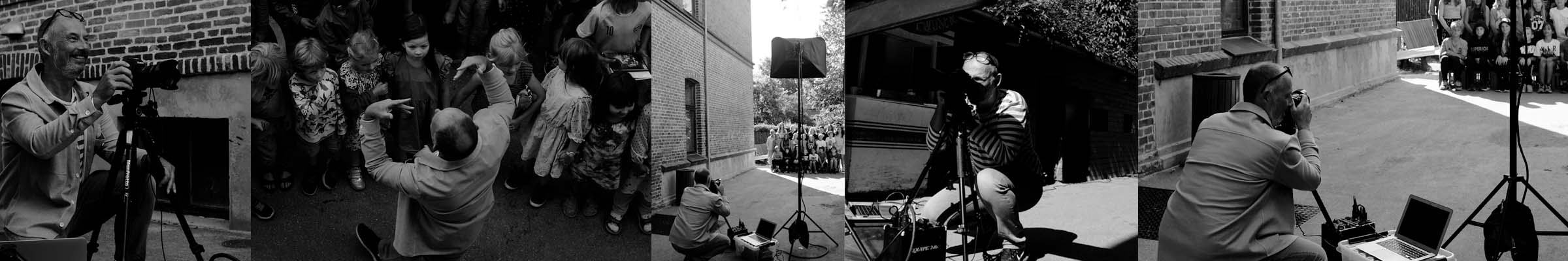 På optagelse med Skolefoto Koebenhavn